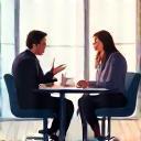 Visual representing a consultation meeting